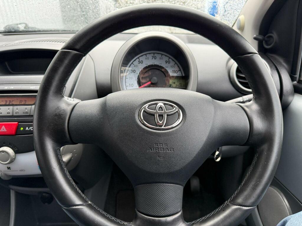 Toyota Aygo Hatchback Silver #22