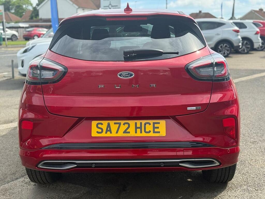 Ford Puma 1.0T Ecoboost Mhev St-line Vignale Euro 6 Ss SA72HCE Red #4