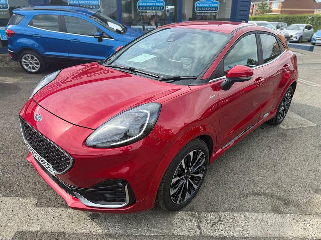 Ford Puma 1.0T Ecoboost Mhev St-line Vignale Euro 6 Ss SA72HCE Red #2