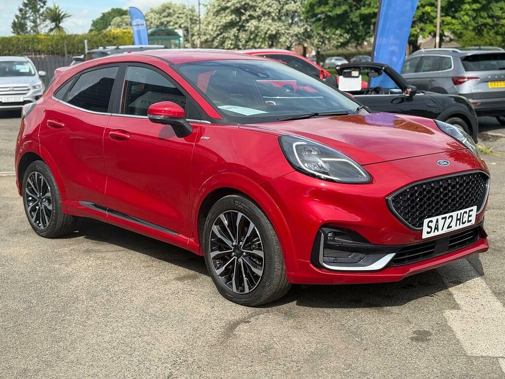 Ford Puma 1.0T Ecoboost Mhev St-line Vignale Euro 6 Ss Red