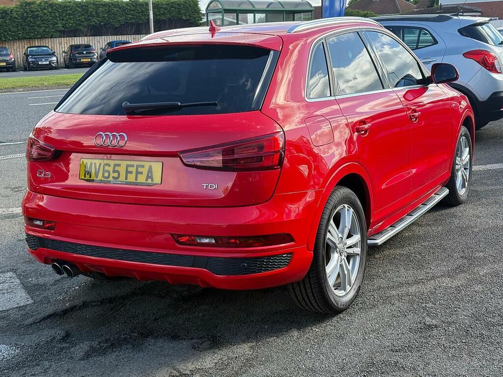 Audi Q3 2.0 Tdi S Line Suv Euro 6 Ss MV65FFA Red #5