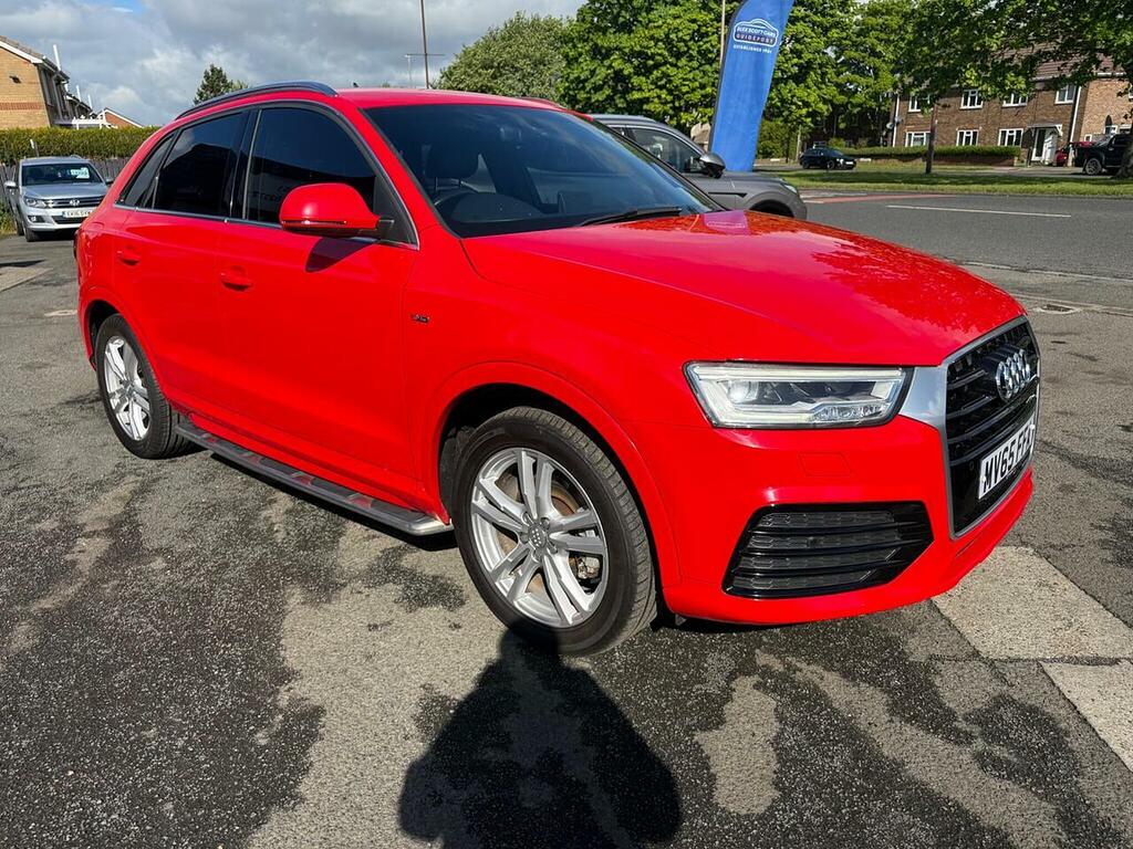 Audi Q3 2.0 Tdi S Line Suv Euro 6 Ss MV65FFA Red #2