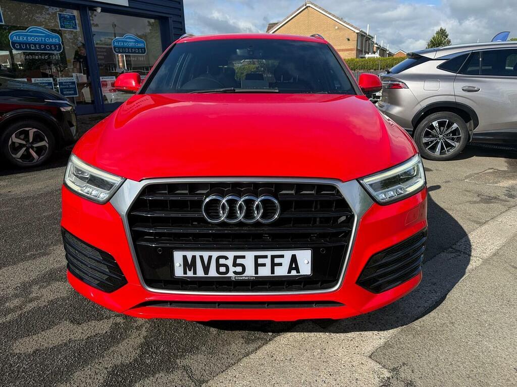 Audi Q3 2.0 Tdi S Line Suv Euro 6 Ss MV65FFA Red #3