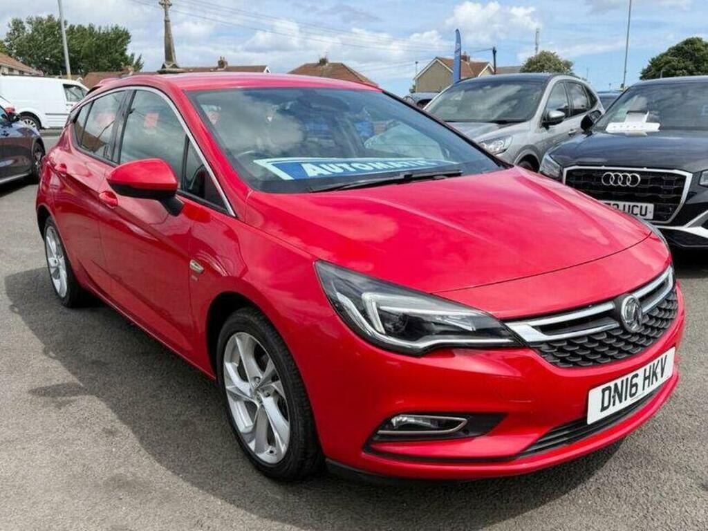 Vauxhall Astra 1.4I Turbo Sri Nav Euro 6 Ss DN16HKV Red #3