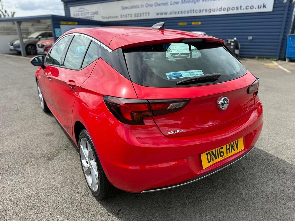 Vauxhall Astra 1.4I Turbo Sri Nav Euro 6 Ss DN16HKV Red #6