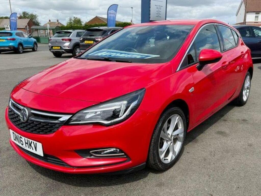 Vauxhall Astra 1.4I Turbo Sri Nav Euro 6 Ss DN16HKV Red