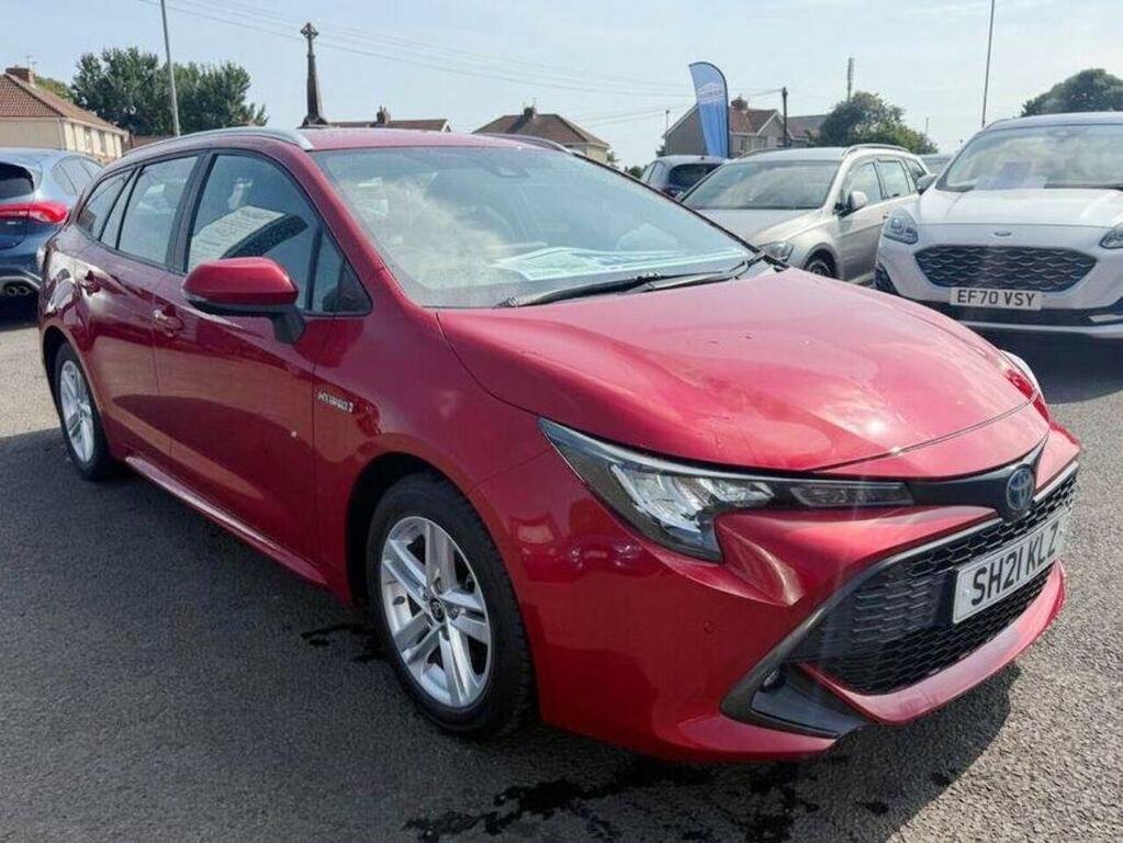 Toyota Corolla 1.8 Vvt-h Icon Tech Touring Sports Cvt Euro 6 Ss SH21KLZ Red #3