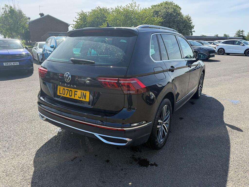 Volkswagen Tiguan 1.5 Tsi Elegance Dsg Euro 6 Ss LO70FJN Black #6