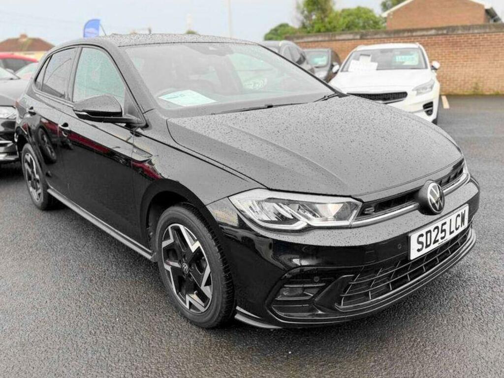 Volkswagen Polo 1.0 Tsi R-line Hatchback Euro 6 Black