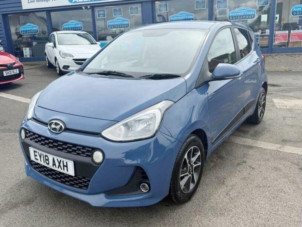 Hyundai I10 1.0 Premium Hatchback Euro 6 66 Blue