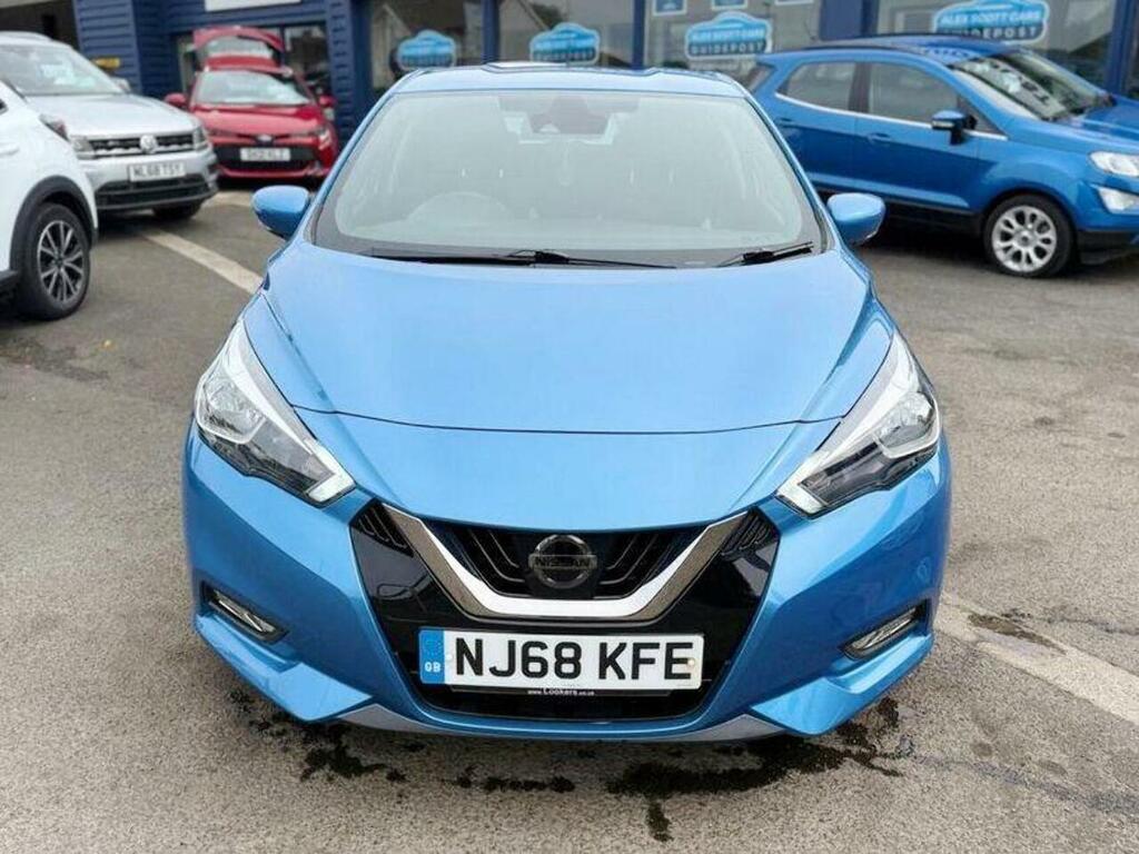 Nissan Micra 0.9 Ig-t N-connecta Euro 6 Ss Blue #2