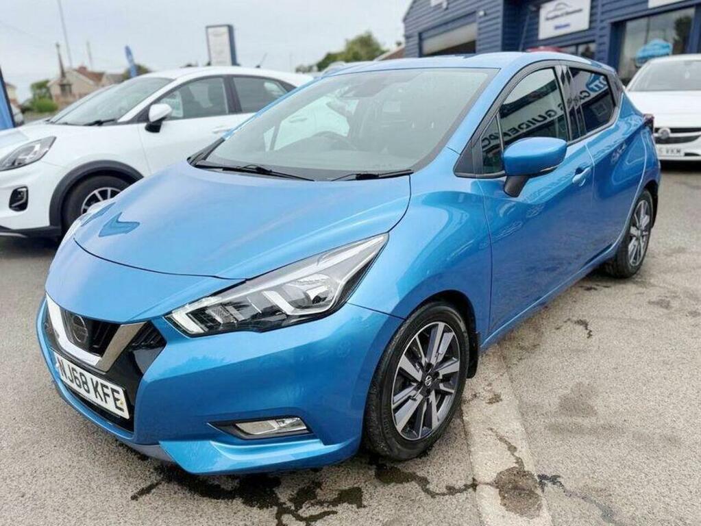 Nissan Micra 0.9 Ig-t N-connecta Euro 6 Ss Blue #3