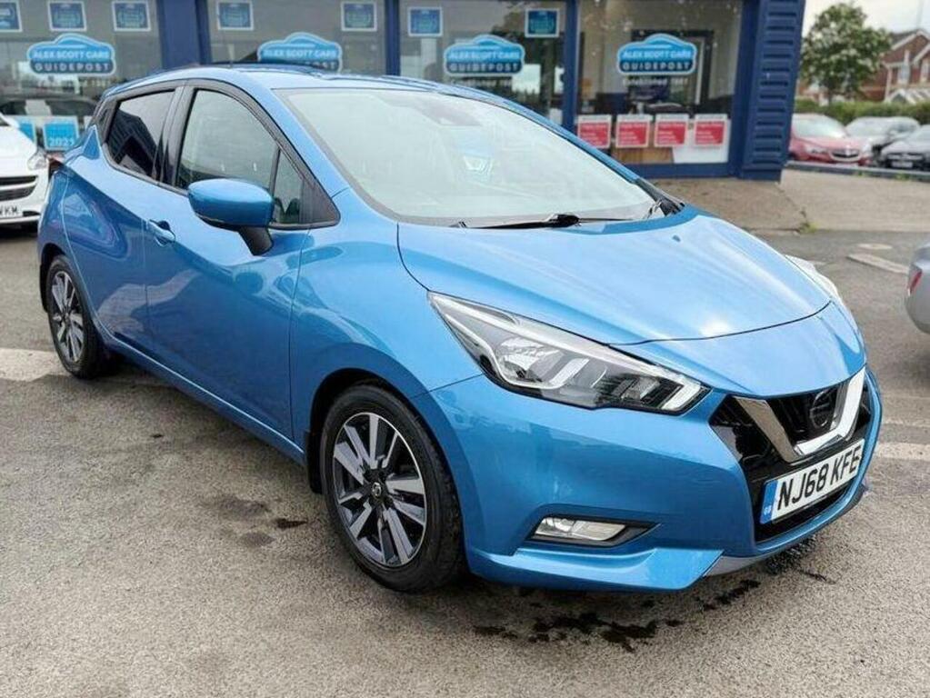 Nissan Micra 0.9 Ig-t N-connecta Euro 6 Ss Blue