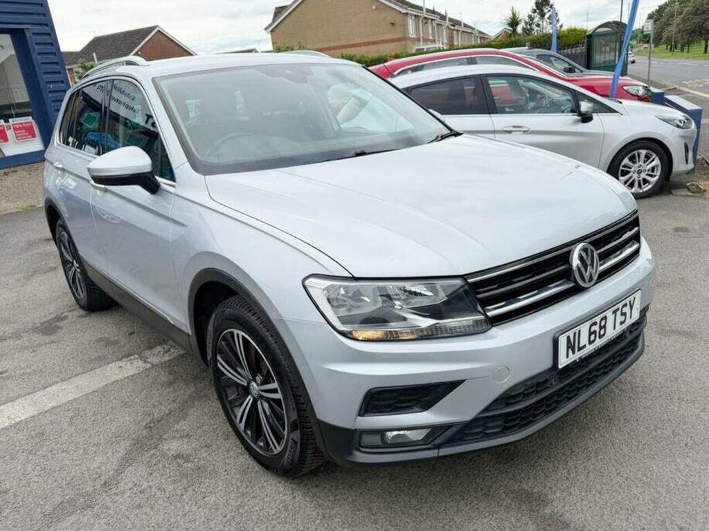 Volkswagen Tiguan 2.0 Tdi Se Navigation 4Motion Euro 6 Ss NL68TSY Silver #3