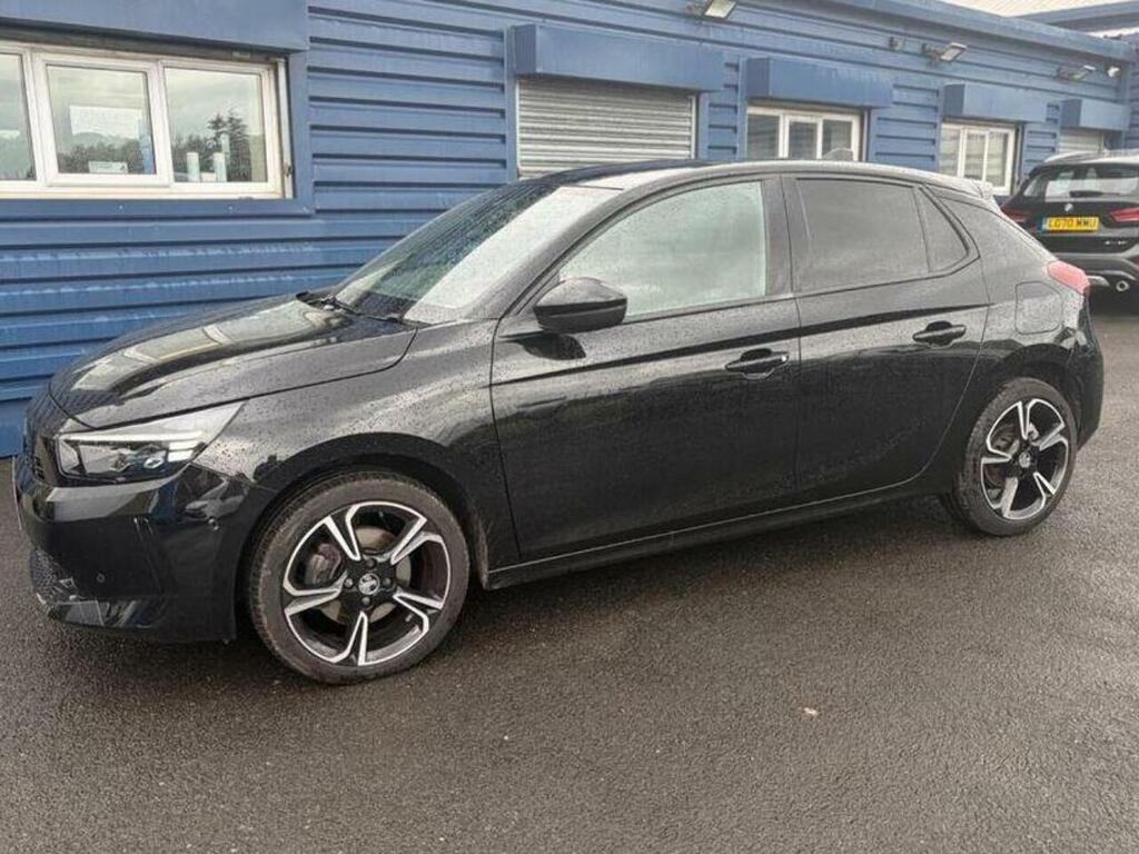 Vauxhall Corsa 1.2 Turbo Ultimate Euro 6 Ss NG74MHJ Black #3