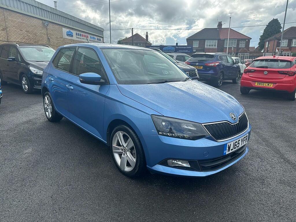 Skoda Fabia 1.2 Tsi Se L Hatchback Dsg Euro 6 Ss Blue