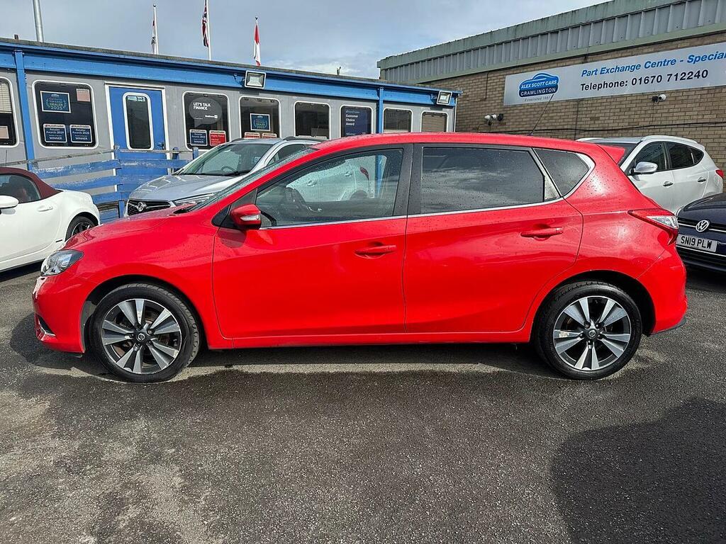 Nissan Pulsar 1.2 Dig-t N-connecta Euro 6 Ss Red #6