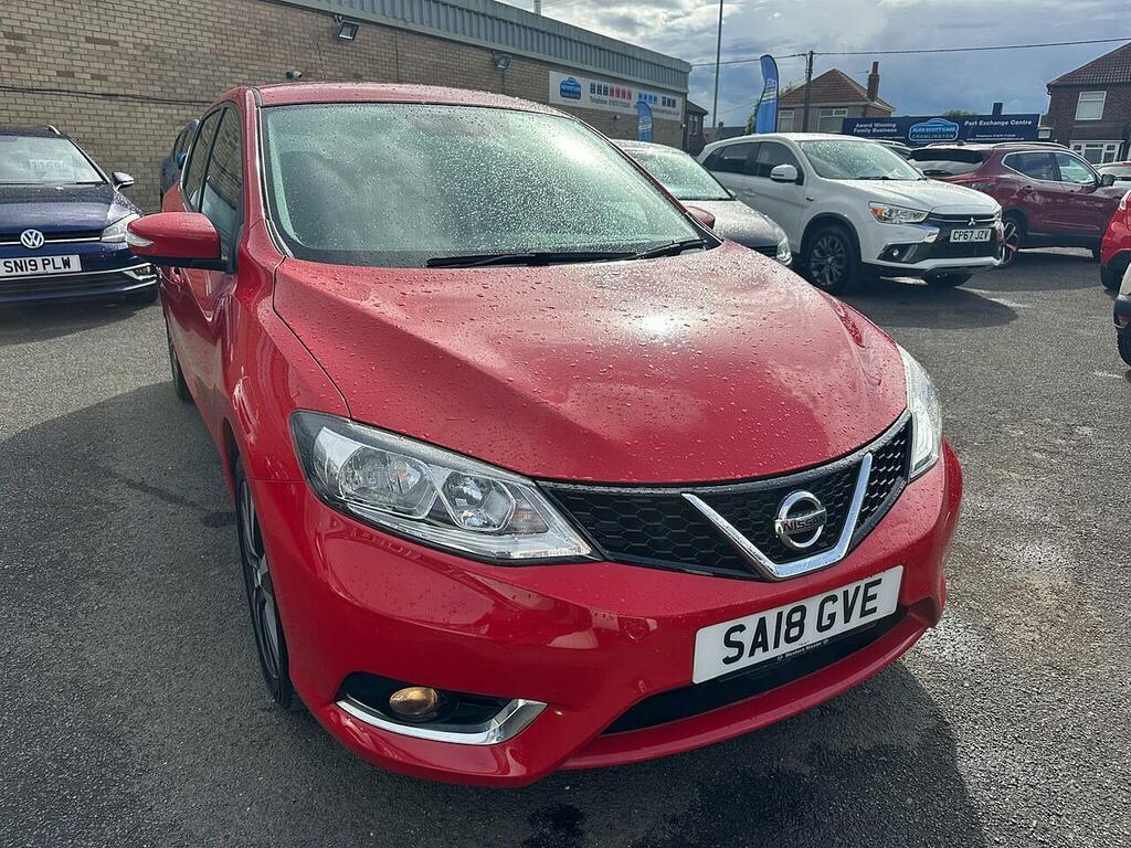 Nissan Pulsar 1.2 Dig-t N-connecta Euro 6 Ss Red #2