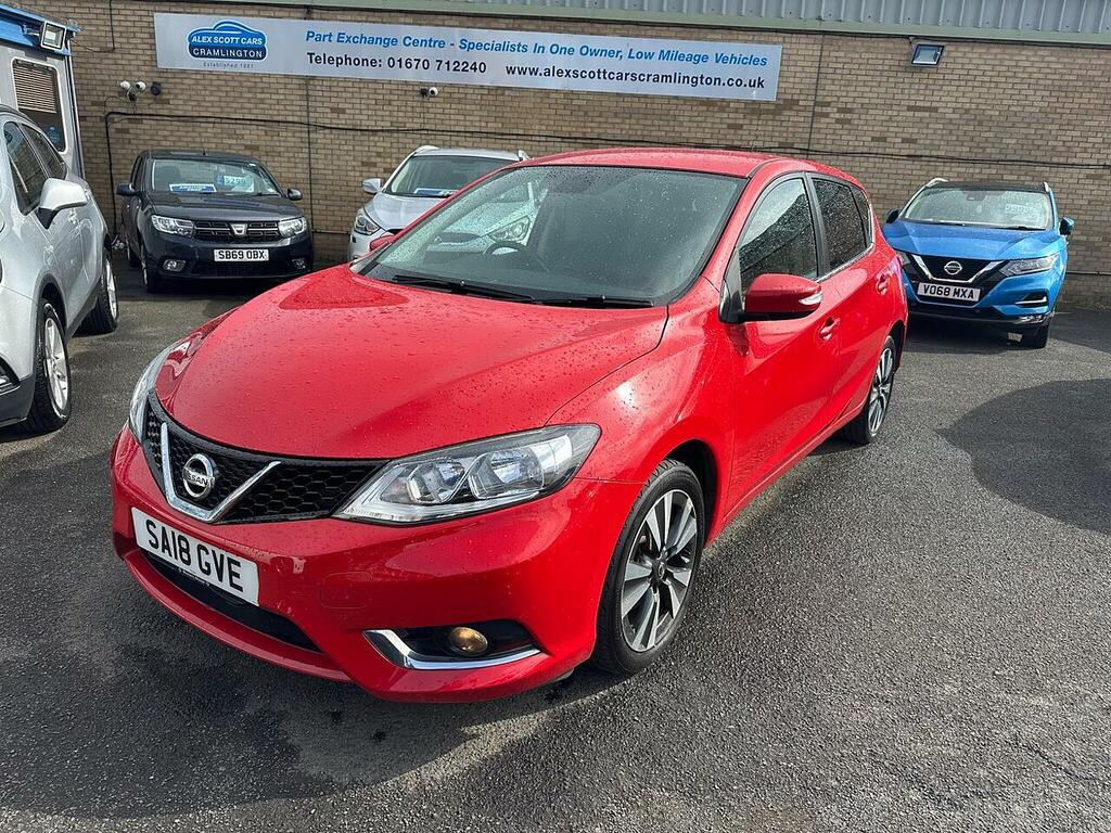 Nissan Pulsar 1.2 Dig-t N-connecta Euro 6 Ss Red #5