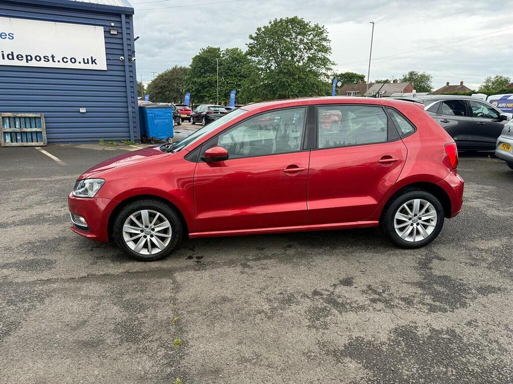 Volkswagen Polo 1.4 Tdi Bluemotion Tech Se Hatchback Ma Red #5