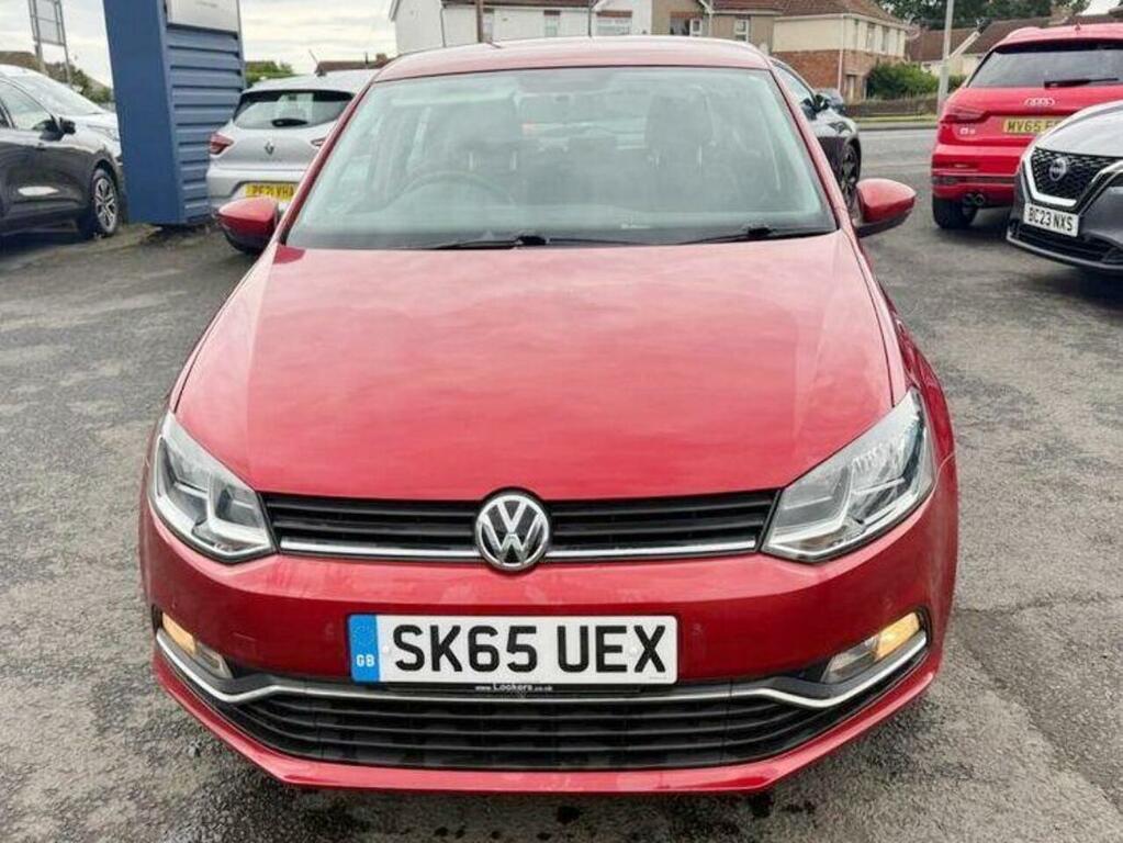 Volkswagen Polo 1.4 Tdi Bluemotion Tech Se Hatchback Ma Red #2