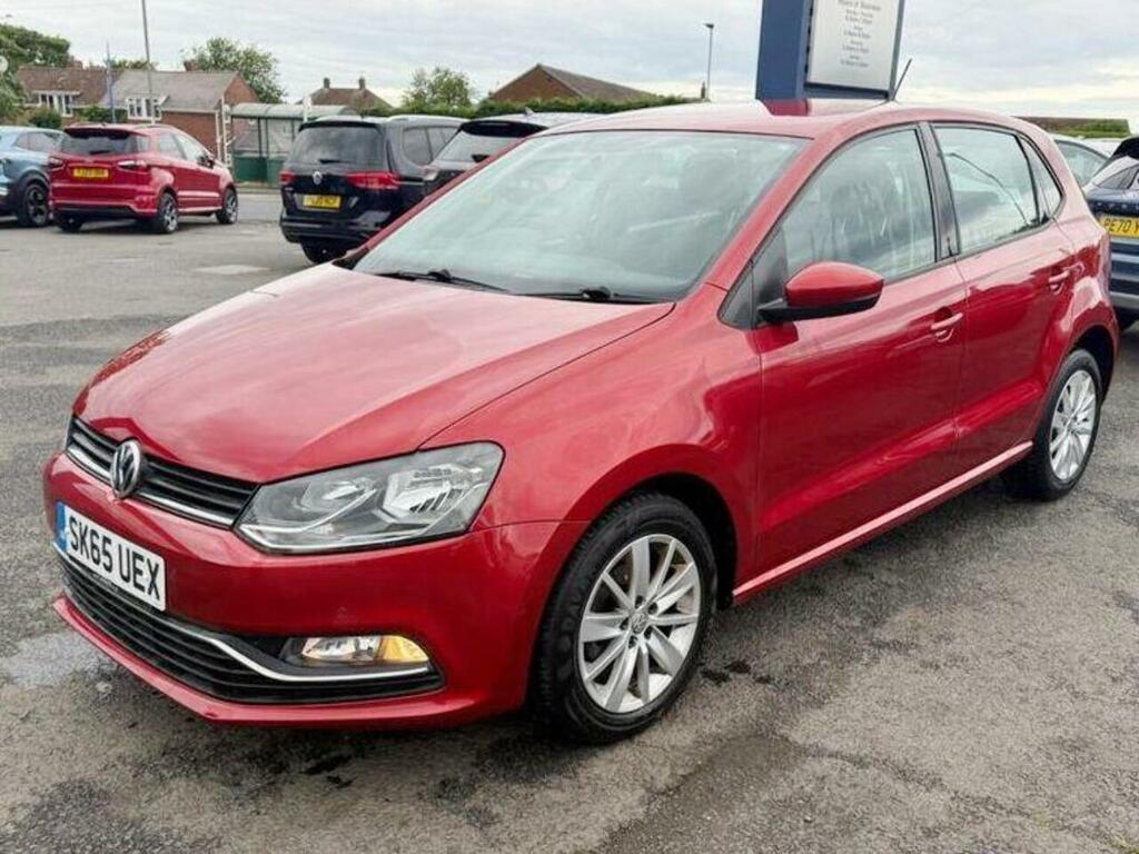Volkswagen Polo 1.4 Tdi Bluemotion Tech Se Hatchback Ma Red