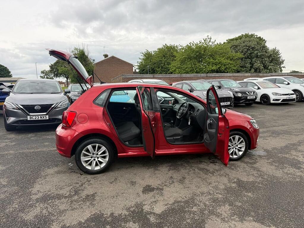 Volkswagen Polo 1.4 Tdi Bluemotion Tech Se Hatchback Ma Red #6