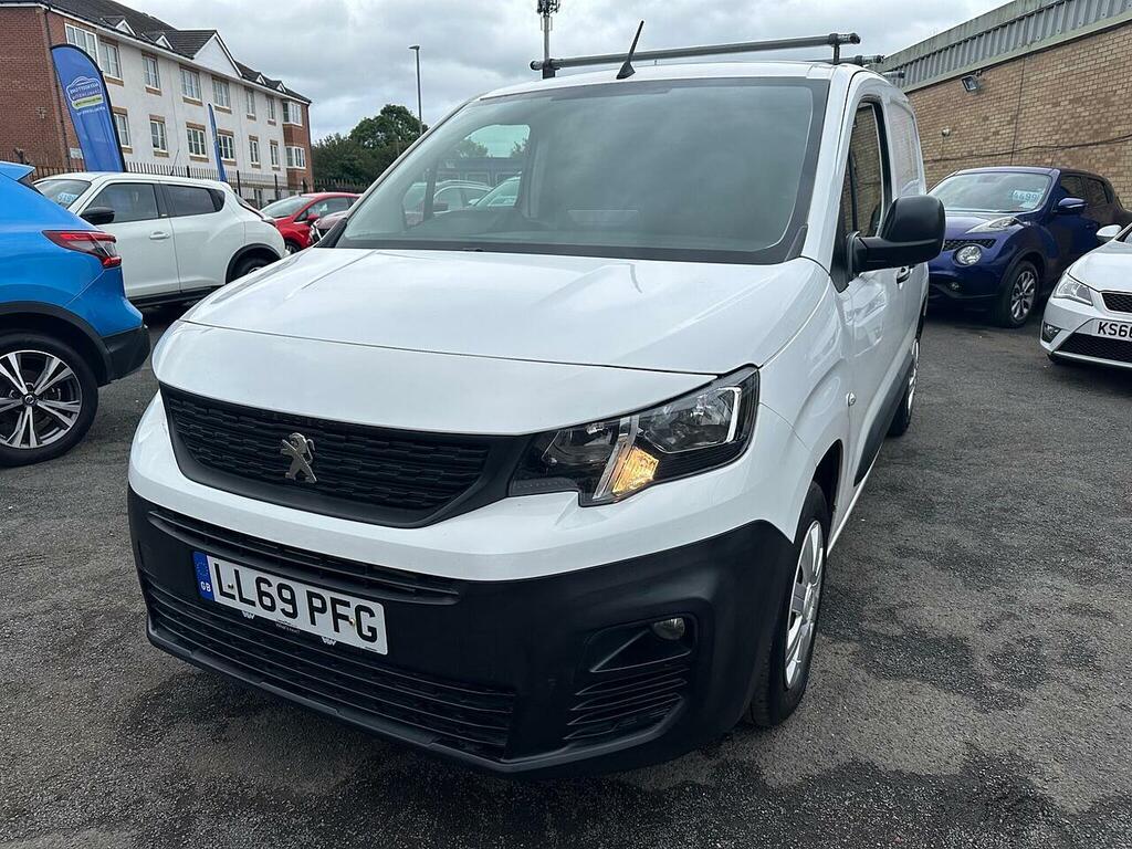Peugeot Partner 1.5 Bluehdi 1000 Professional Standard Panel Van 5 White #4