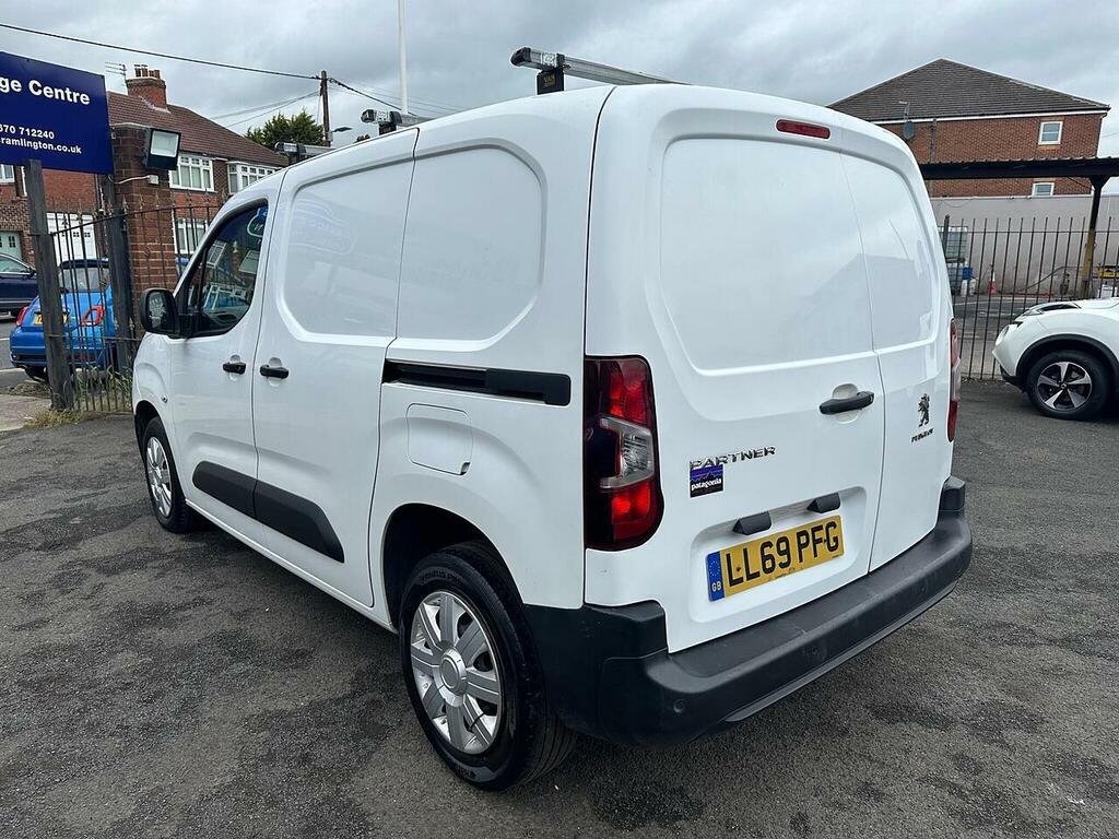 Peugeot Partner 1.5 Bluehdi 1000 Professional Standard Panel Van 5 White #6