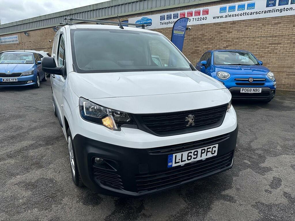 Peugeot Partner 1.5 Bluehdi 1000 Professional Standard Panel Van 5 White #2