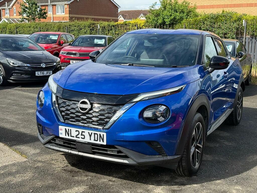Nissan Juke 1.6 N-connecta Euro 6 Blue #3