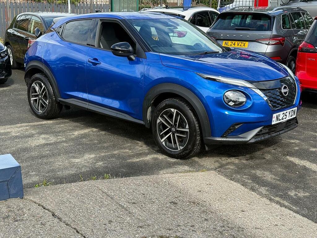 Nissan Juke 1.6 N-connecta Euro 6 Blue #4