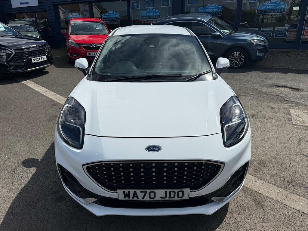 Ford Puma 1.0T Ecoboost Mhev St-line X Vignale Suv Petro WA70JDO White #3