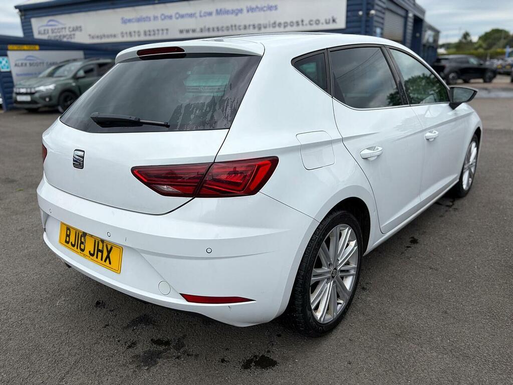 Seat Leon 2.0 Tdi Xcellence Technology Hatchback White #5