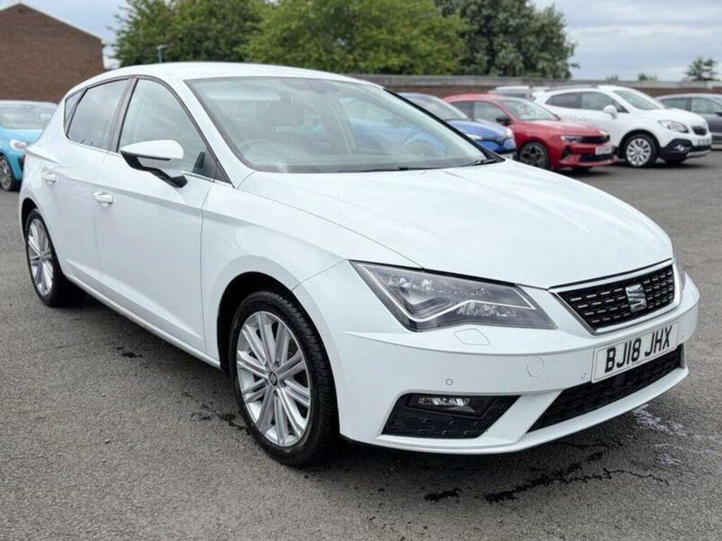 Seat Leon 2.0 Tdi Xcellence Technology Hatchback White