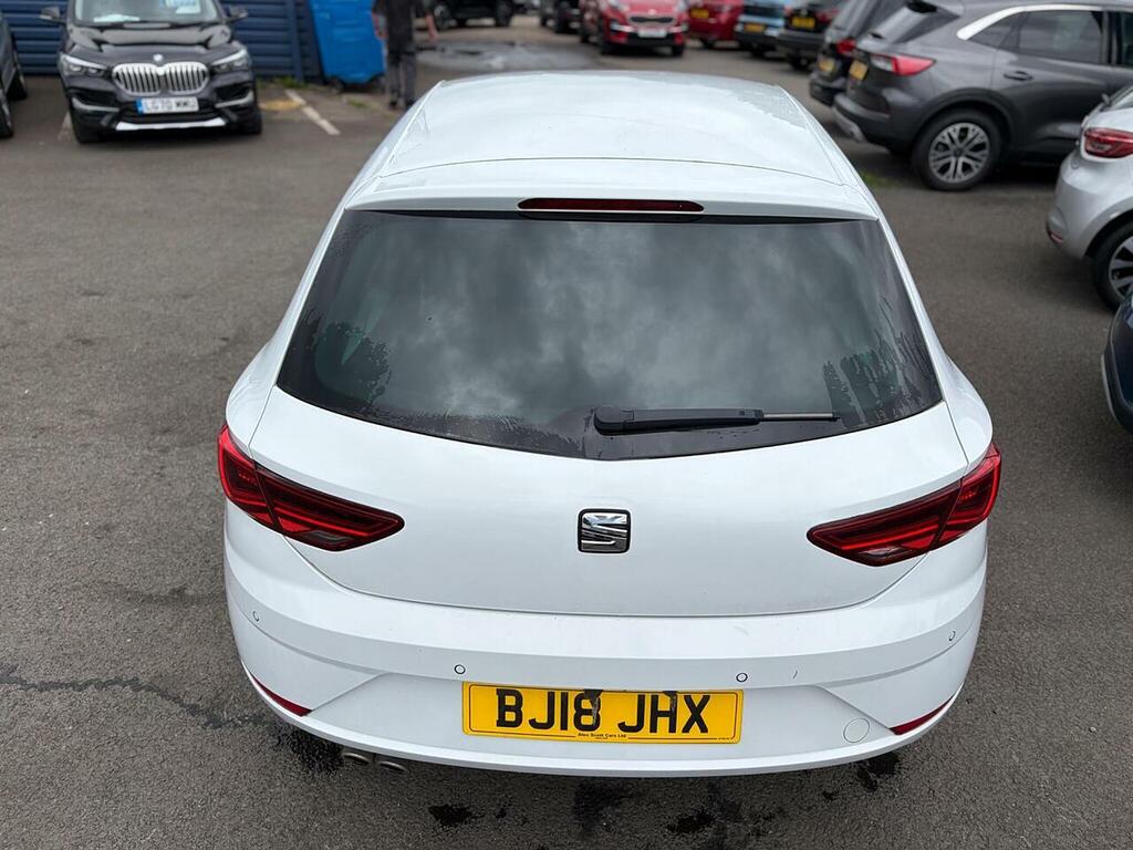 Seat Leon 2.0 Tdi Xcellence Technology Hatchback White #6