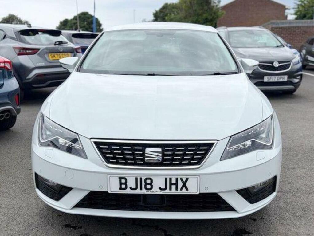 Seat Leon 2.0 Tdi Xcellence Technology Hatchback White #2