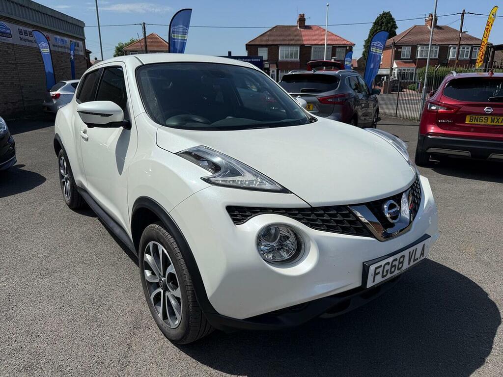 Nissan Juke 1.5 Dci Tekna Euro 6 Ss White