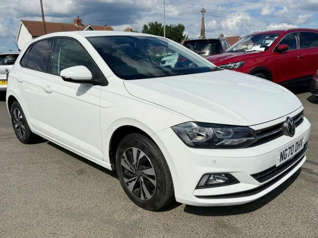 Volkswagen Polo 1.0 Evo Match Hatchback Euro 6 White