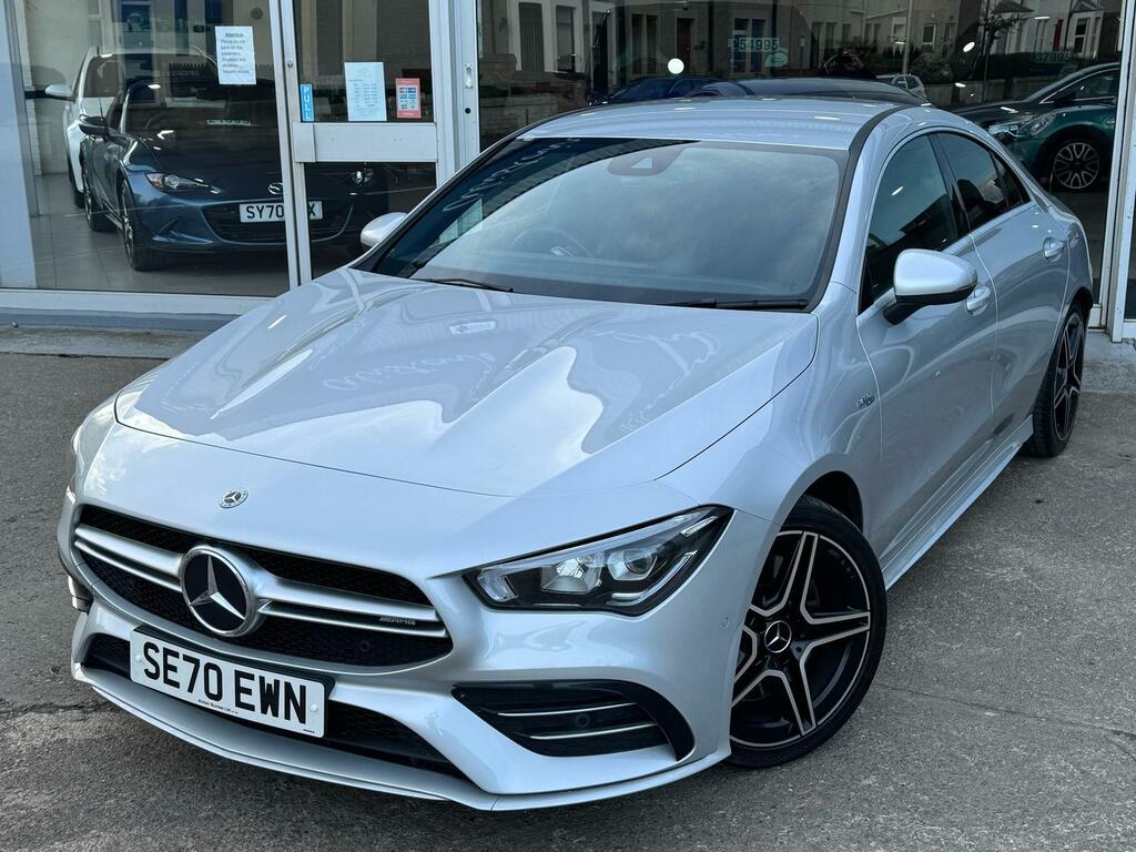 Mercedes-Benz CLA Class 2.0 Cla35 Amg Coupe 7G-dct 4Matic Euro 6 Ss SE70EWN Silver #4