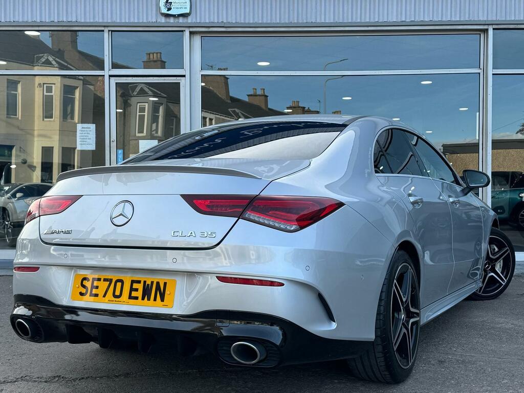 Mercedes-Benz CLA Class 2.0 Cla35 Amg Coupe 7G-dct 4Matic Euro 6 Ss SE70EWN Silver #3