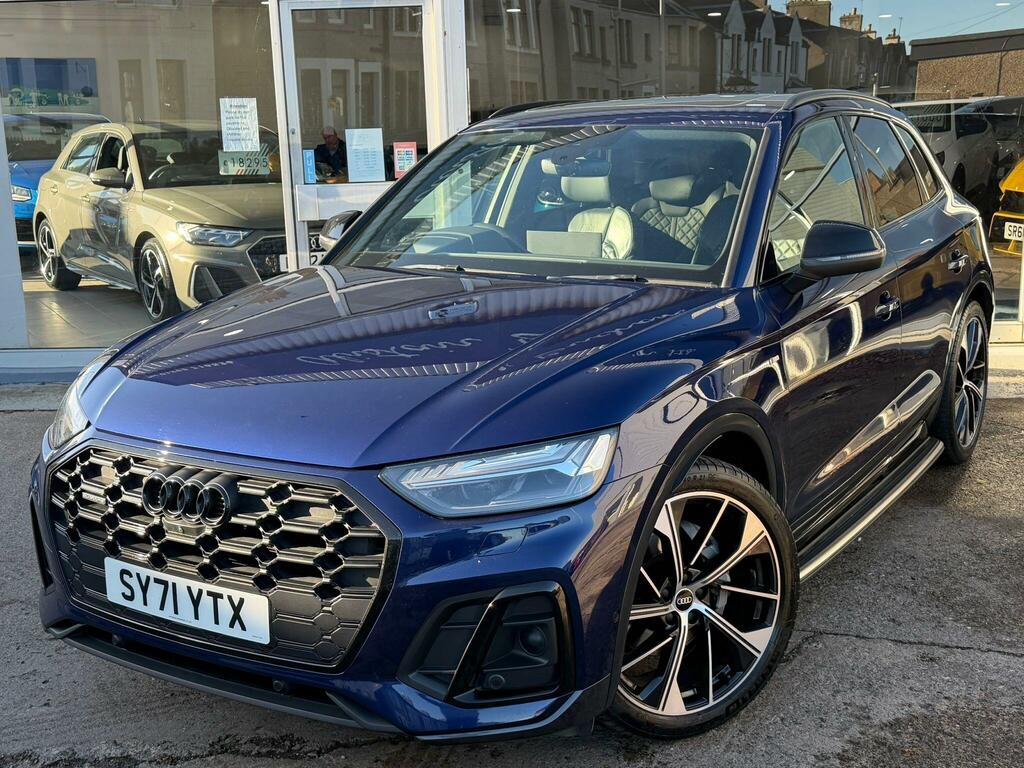 Audi Q5 2.0 Tdi 40 Vorsprung S Tronic Quattro Euro 6 Ss SY71YTX Blue #4