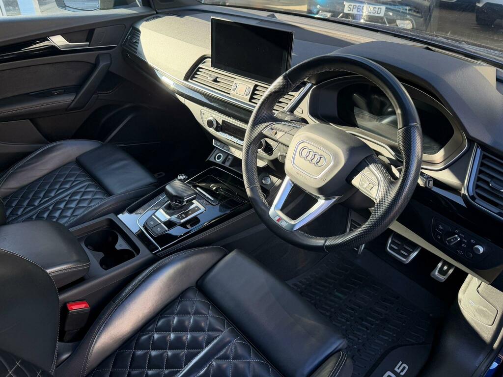 Audi Q5 2.0 Tdi 40 Vorsprung S Tronic Quattro Euro 6 Ss SY71YTX Blue #6