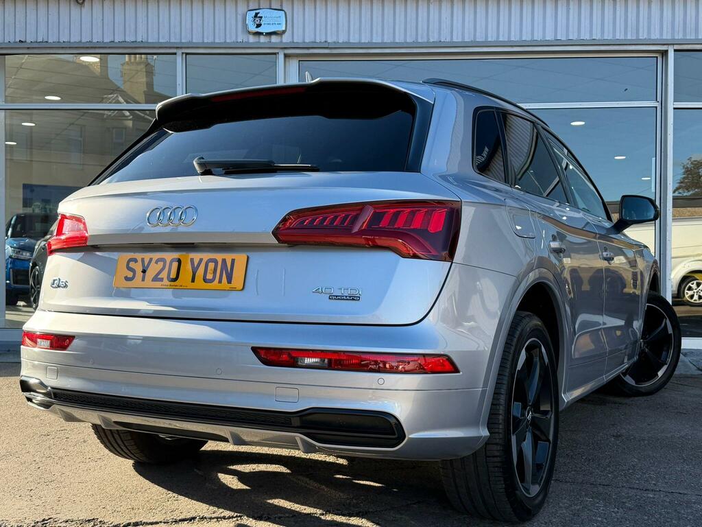Audi Q5 2.0 Tdi 40 Black Edition S Tronic Quattro Euro 6 SY20YON Silver #3