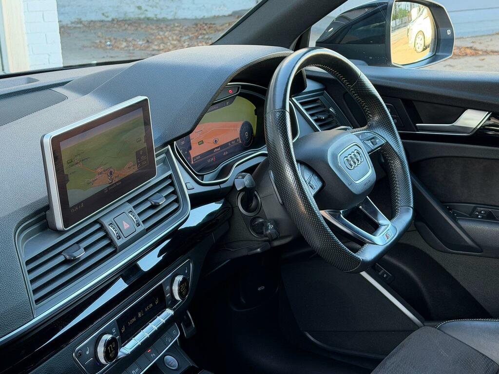 Audi Q5 2.0 Tdi 40 Black Edition S Tronic Quattro Euro 6 SY20YON Silver #4