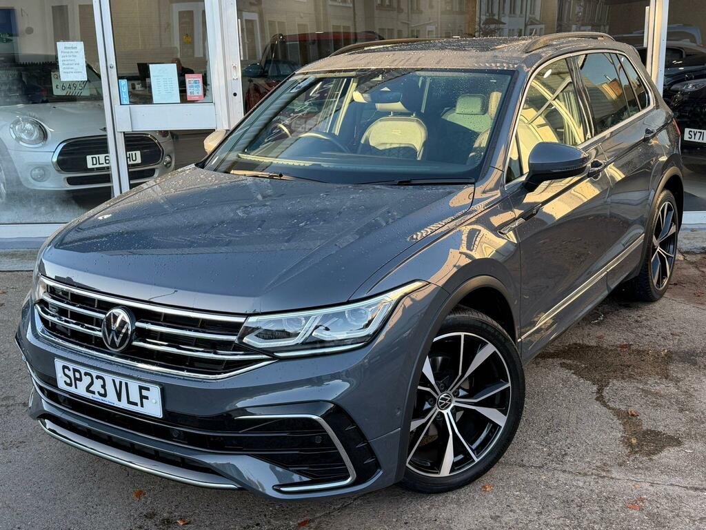 Volkswagen Tiguan 1.5 Tsi R-line Dsg Euro 6 Ss SP23VLF Grey #4