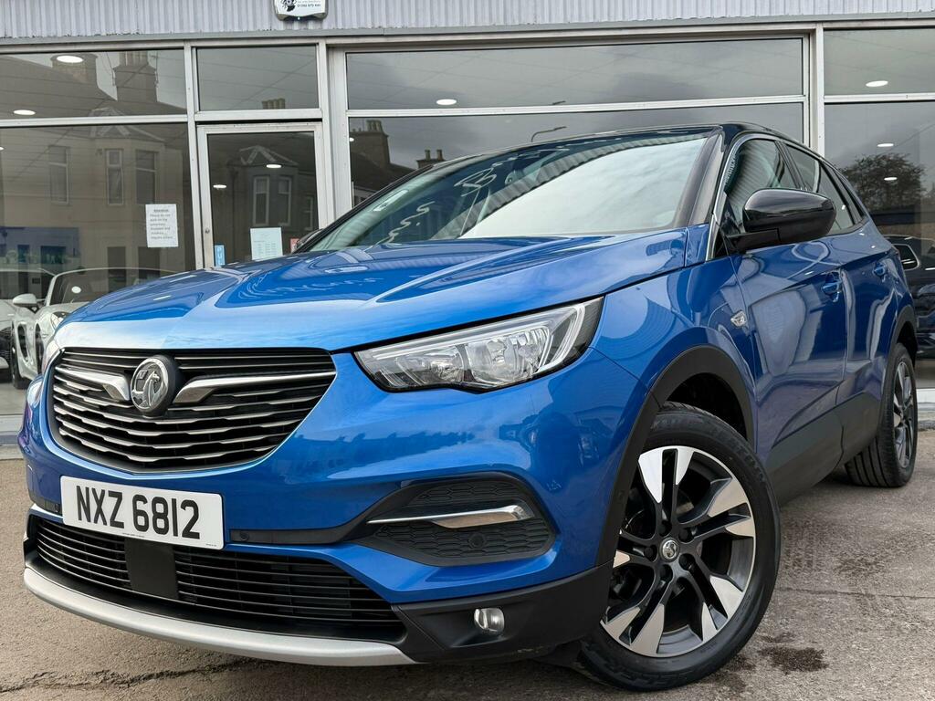 Vauxhall Grandland X 1.2 Turbo Sport Nav Euro 6 Ss Blue