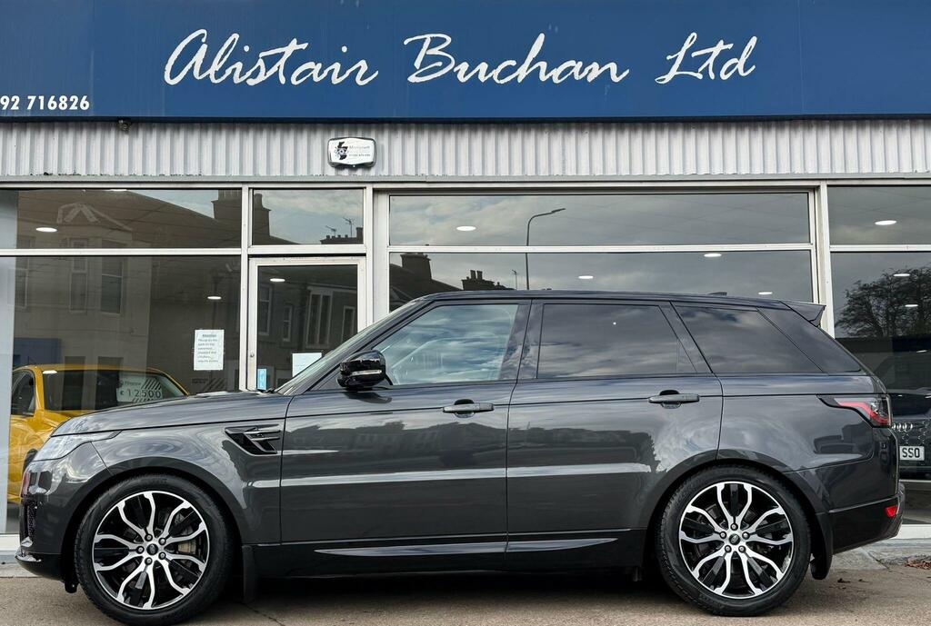 Land Rover Range Rover Sport 3.0 D300 Mhev Hse Silver 4Wd Euro 6 Ss SX21LKC Grey #2