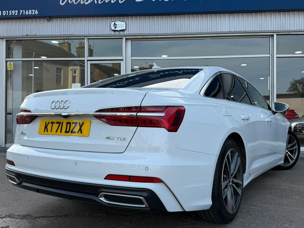 Audi A6 Saloon 2.0 Tdi 40 S Line S Tronic Euro 6 Ss KT71DZX White #3