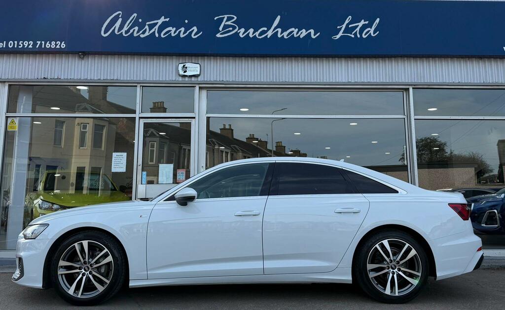 Audi A6 Saloon 2.0 Tdi 40 S Line S Tronic Euro 6 Ss KT71DZX White #2